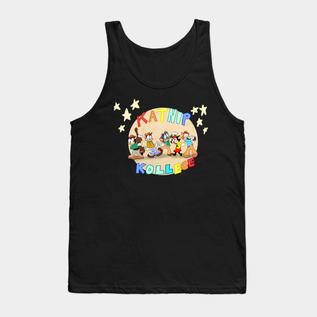 Katnip Kollege Dance Party Tank Top by GLFC